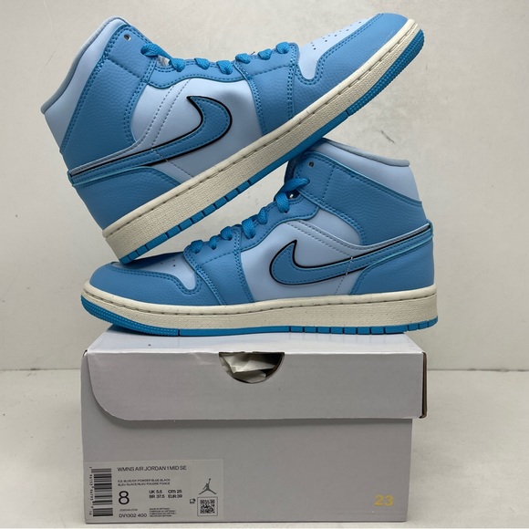 Nike Air Jordan 1 Retro WMNS SE “Ice Blue/Powder Blue” 2023 - Picture 3 of 4